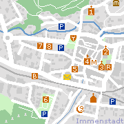 Sehenswertes und Markantes in der Innenstadt von Immenstadt