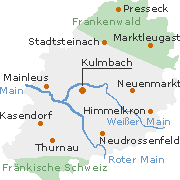 Kulmbach Kreis in Oberfranken