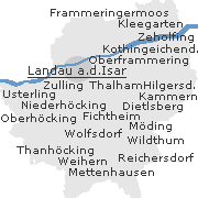 Sehenswertes und Markantes in der Innenstadt von Landau an der Isar