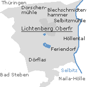 Lichtenberg in Oberfranken, Ortsteile