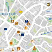 Sehenswertes und Markantes in der Innenstadt von Lindenberg im Allgäu