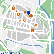 Sehenswertes und Markantes in der Altstadt von Lohr am Main