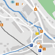 Sehenswertes und Markantes in  der Innenstadt von Ludwigsstadt in Oberfranken