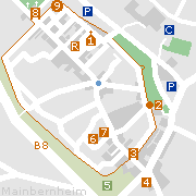 Sehenswertes und Markantes in der Innenstadt von Mainbernheim