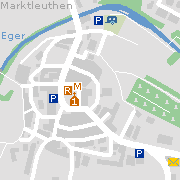 Markantes und sehenswertes in der Innenstadt von Marktleuthen