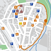 Sehenswertes und Markantes in der Innenstadt von Münnerstadt