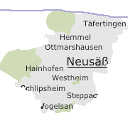 Orte im Stadtgebiet von Neusäß