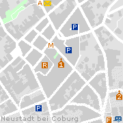 Sehenswürdigkeiten und Markantes in der Innenstadt von Neustadt b. Coburg