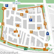 Sehenswertes und Markantes in der Innenstadt von Ochsenfurt