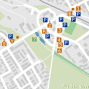 Markantes und Sehenswertes in der Innenstadt von Puchheim