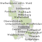 Orte im Stadtgebiet von Rödental