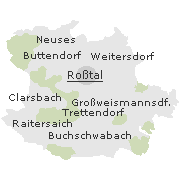 Orte im Stadtgebiet von Cadolzburg