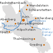 Roth Kreis in Mittelfranken