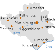 Rottal Kreis um Pfarrkirchen in Niederbayern