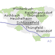 Orte im Stadtgebiet von Schlüsselfeld