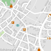 markant und sehenswert in der Innenstadt von Schönwald