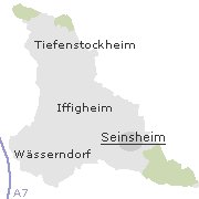 Orte im Stadtgebiet von Seinsheim