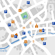 markant und sehenswert in der Innenstadt von Selb