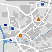 Sehenswertes und Markantes in  der Innenstadt von Selbitz in Oberfranken