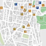 Sehenswertes und Markantes in der  Innenstadt von Sonthofen