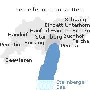 Orte in Stadtgebiet von Starnberg