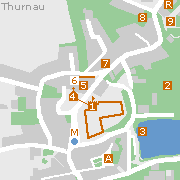 Sehenswertes und Markantes in der Innenstadt von Thurnau