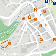 Sehenswertes und Markantes in der Innenstadt von Tittmoning