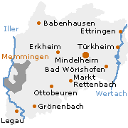 Unerallgäu in Schwaben (bayrisch)