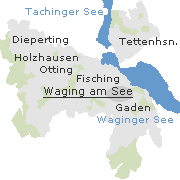 einige Stadtteile und Orte im Stadtgebiet von Seebruck