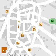 Sehenswertes und Markantes in der Innenstadt von Waldkirchen