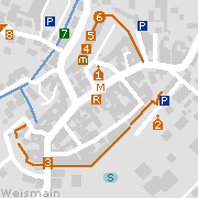 Sehenswertes und Markantes in der Innenstadt von Weismain