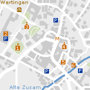 Sehenswertes und Markantes in der Innenstadt von Wertingen