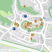 Sehenswertes und Markantes in der Innenstadt von Wörth a.d. Donau