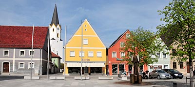 Freystadts Markt, erfrischend farbig