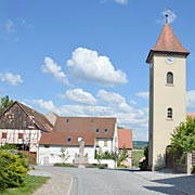 Skyline of Dietersheim im Steigerwald