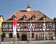 Fachwerk Rathaus in Feucht