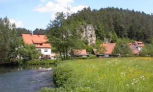 Mühlenhof im Pegnitztal bei Velden