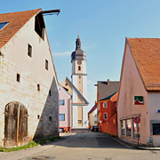 Oberes Stadttor im mittelfränkischen Allersberg