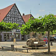 Markplatzbrunnen in Gerolzhofen