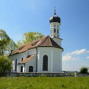 einstige Wallfahrtskirche nahe Etting im Pfaffenwinkel