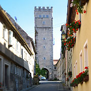 Zentturm am Oberen Tor, dem noch erhaltenes von ein zwei Auber Stadttoren