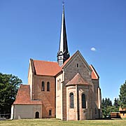 Klosterkirche St. Marien neben dem Schloss von Doberlug
