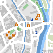 Sehenswertes und Markantes in der Innenstadt von Guben