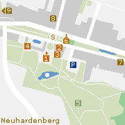 Sehenswürdigkeiten im Ortszentrum von Neuhardenberg