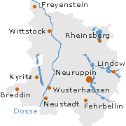 Ostprignitz-Ruppin Kreis in Brandenburg
