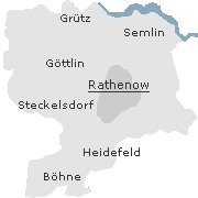 Orte im Stadtgebiet von Rathenow an der Havel