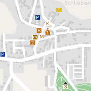 Sehenswertes und Markantes in der Innenstadt von Schlieben