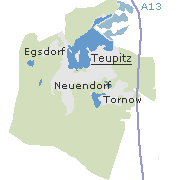 Orte im Gemeindegebiet Teupitz