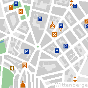 Sehenswertes und Markantes in der Innensstadt von Wittenberge an der Elbe