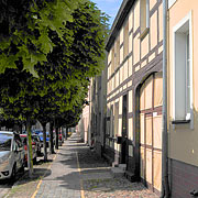 Beelitzer Fachwerkhaus in der Brauerstraße